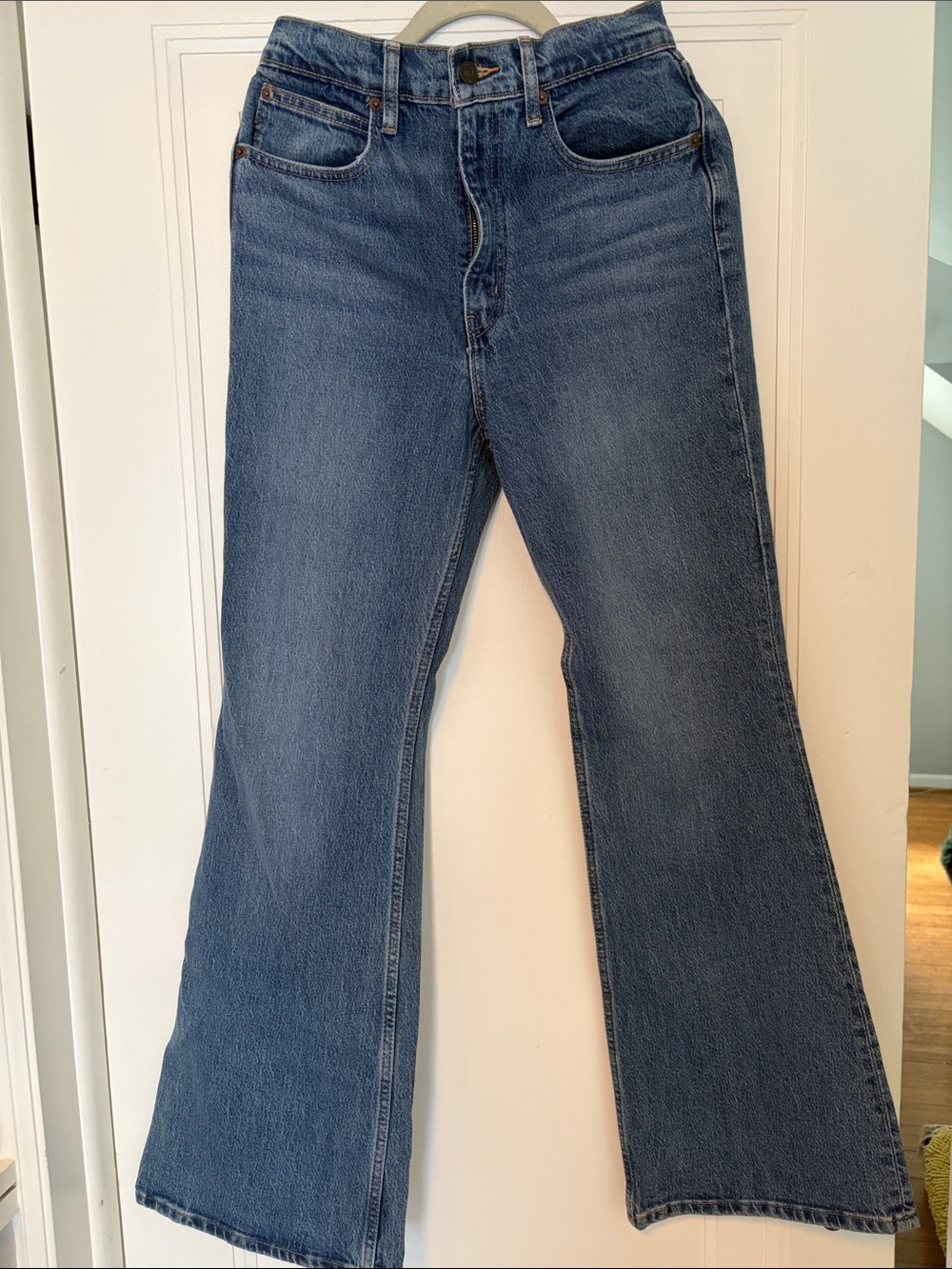 Levi's Premium Mid-Blue Flare Jeans